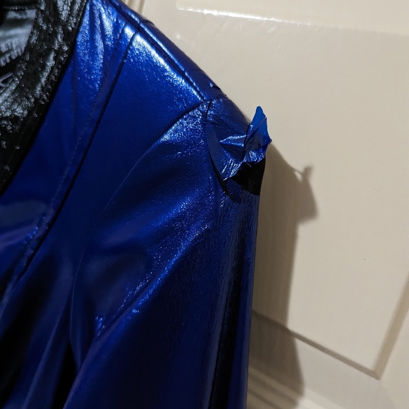 Lip Service Vice Vinyl PVC Kimono Minidress XS - Picture 7 of 13